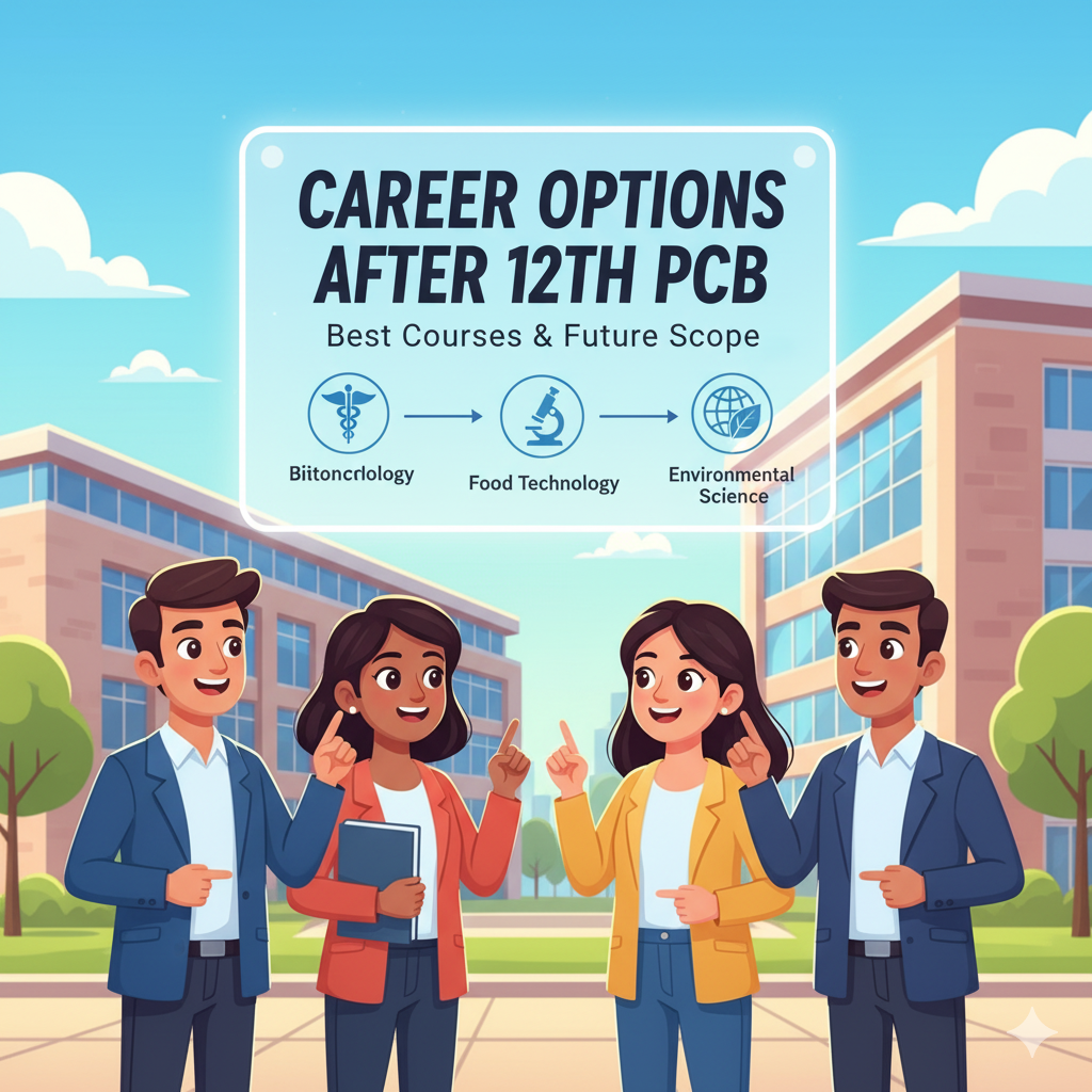 Career options after 12th PCB 