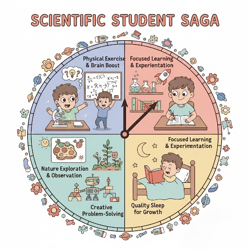 Scientific daily routine for students