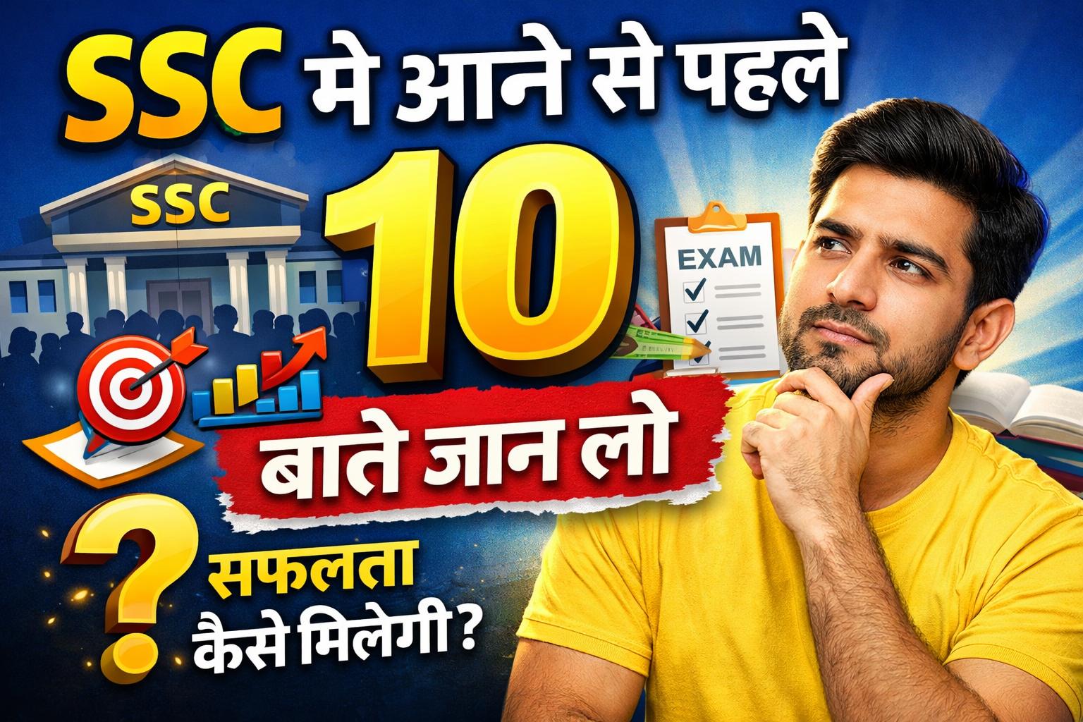 SSC me aane se pehle 10 baate jo har aspirant ko janni chahiye